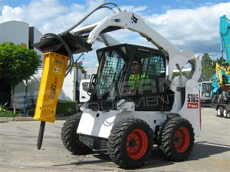 skid steer rock breaker|hydraulic breaker for skid steer.